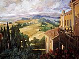 Philip Craig Canvas Paintings - View to the Valley